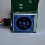 VA Segment LCD For industrial control Customized LCD