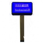 White on Blue 128x64 Graphic LCD