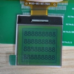 128X128 Graphic LCD STN Green film