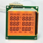 Custom 7 segment lcd display 4 digit