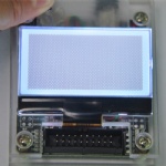 128x64 resolution 3 RGB color STN gray LCD display module