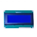 20x4 character display LCD module STN blue COB LCD